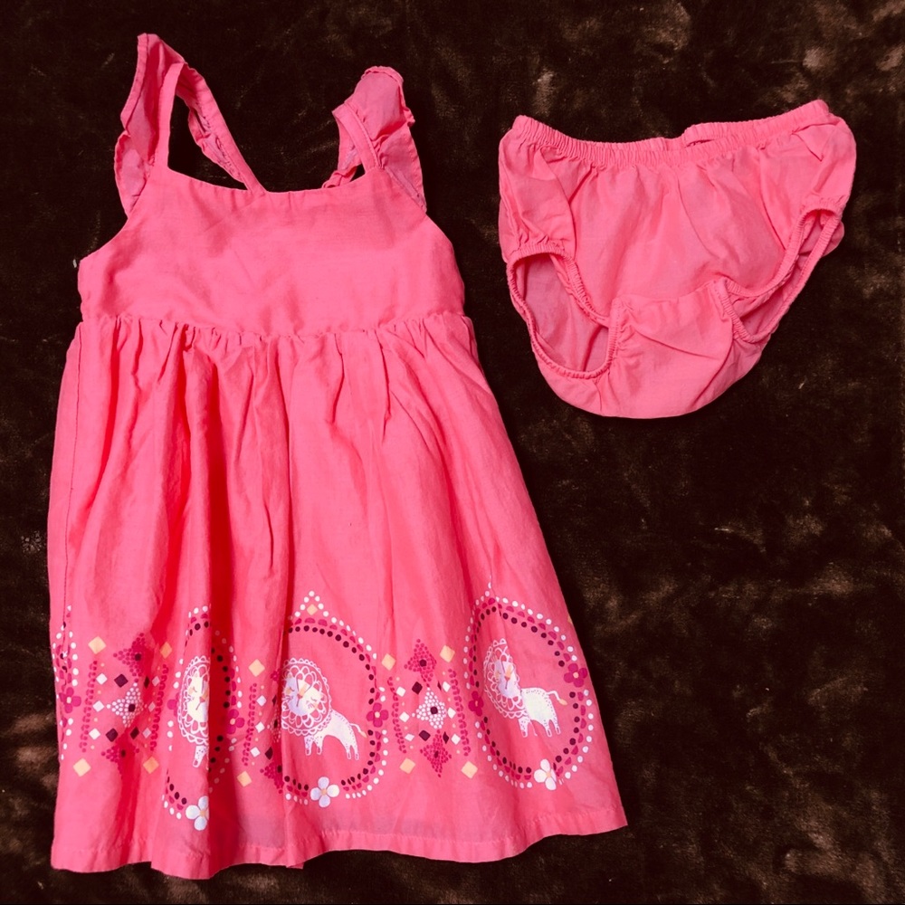 Gymboree Sun Dress with diaper cover